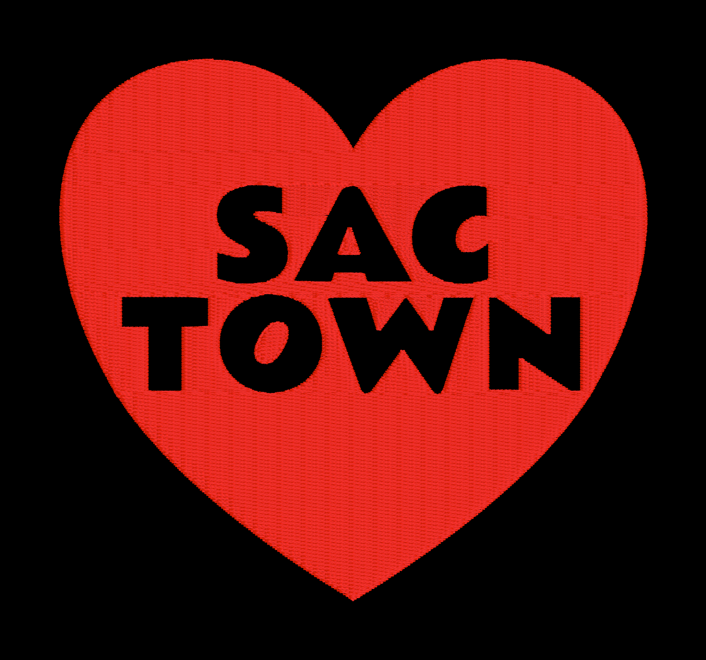 Sac Town Love (Organic Short Sleeve Heavyweight Tee)